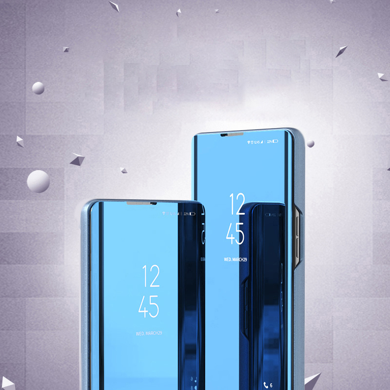 Clear View Case etui Xiaomi 12 Lite pokrowiec z klapką niebieskie - obrazek 4
