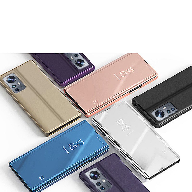 Clear View Case etui Xiaomi 12 Lite pokrowiec z klapką niebieskie - obrazek 5
