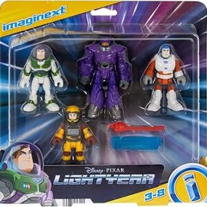 Fisher Price Imaginext Lightyear Mission Pack 4pak