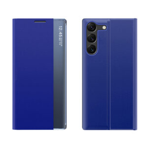 Etui New Sleep View Case do Xiaomi POCO C65 / Redmi 13C z klapką - niebieskie