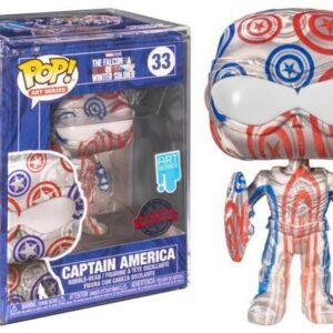 Funko POP! Art Series Marvel Captain America case