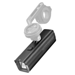 Lampka rowerowa Rockbros RHL1500 przednia 5000mAh 1500lm IPX6 - czarna
