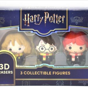 Harry Potter Ron Hermiona 3D eraser gumka 3pak