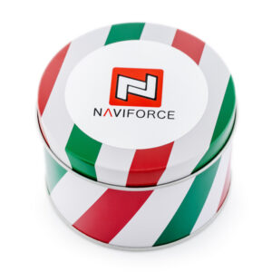 Prezentowe pudełko na zegarek - PUSZKA NAVIFORCE - tricolor