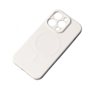 Etui Silicone Case z MagSafe na Samsung Galaxy A16 5G - beżowe