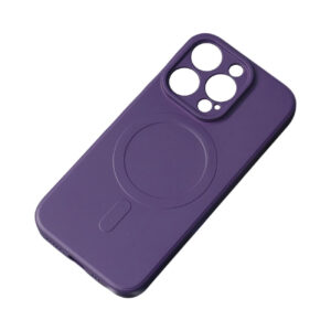 Etui Silicone Case z MagSafe na Samsung Galaxy A26 5G - fioletowe