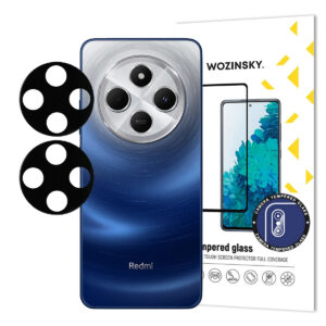 Szkło na aparat Wozinsky Full Camera Glass na Xiaomi Redmi 14C 5G, 2-pak