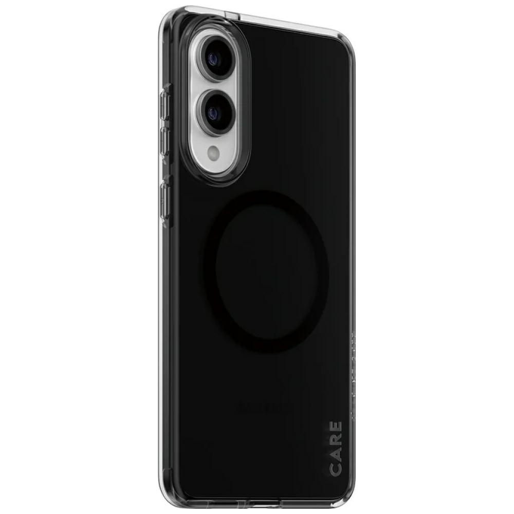 Etui CARE by PanzerGlass Flagship Urban Combat Black QI na Samsung Galaxy S25 Edge - półprzezroczyste - obrazek 2