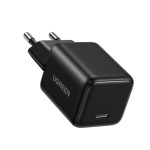Ładowarka sieciowa Ugreen Nexode N Series X512 20W  GaN 1x USB-C - czarna