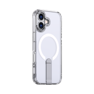 Etui Hybrid Armor X na iPhone 17 z podstawką kompatybilne z MagSafe - przezroczyste
