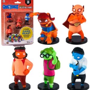 Gang Beasts Zestaw Figurek S1 5pak 6cm GB2040C
