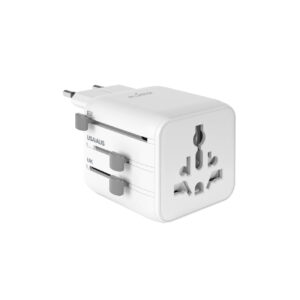 Adapter podróżny Puro uniwersalny - biały