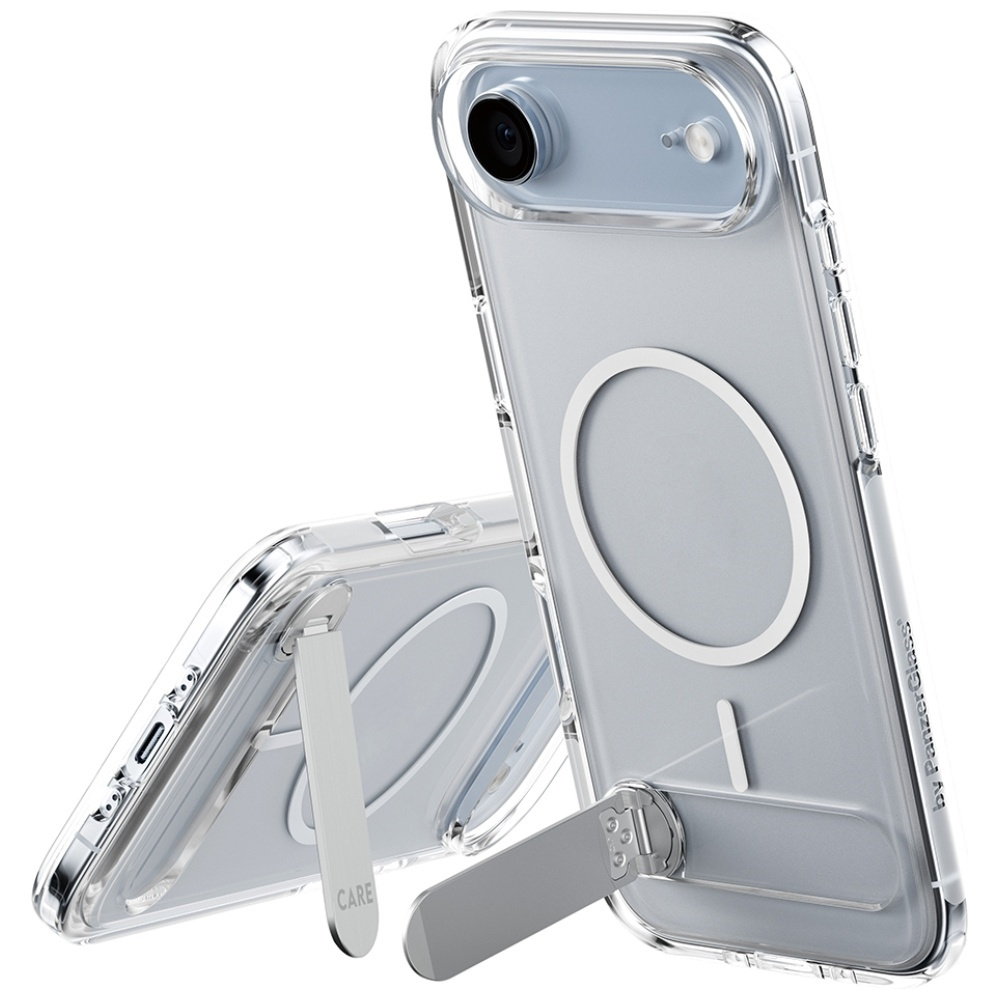 Etui CARE by PanzerGlass Feature w. Kickstand MagSafe na iPhone Air - przezroczyste - obrazek 2