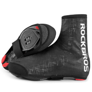 Ochraniacze na buty Rockbros LF1081 wiatroodporne wodoodporne 42-46 cm - czarne