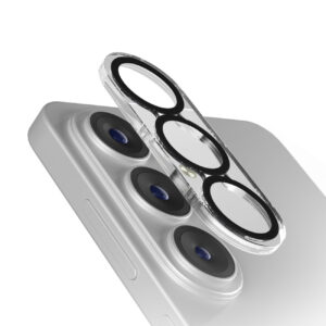 Szkło ochronne SBS na tylną kamerę do Samsung Galaxy S26/S26 Plus - z czarną ramką
