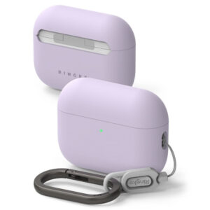 Etui Ringke Silicone na AirPods Pro 3 - fioletowe
