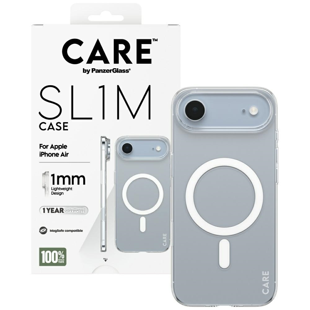 Etui CARE by PanzerGlass SL1M MagSafe na iPhone Air - przezroczyste - obrazek 4