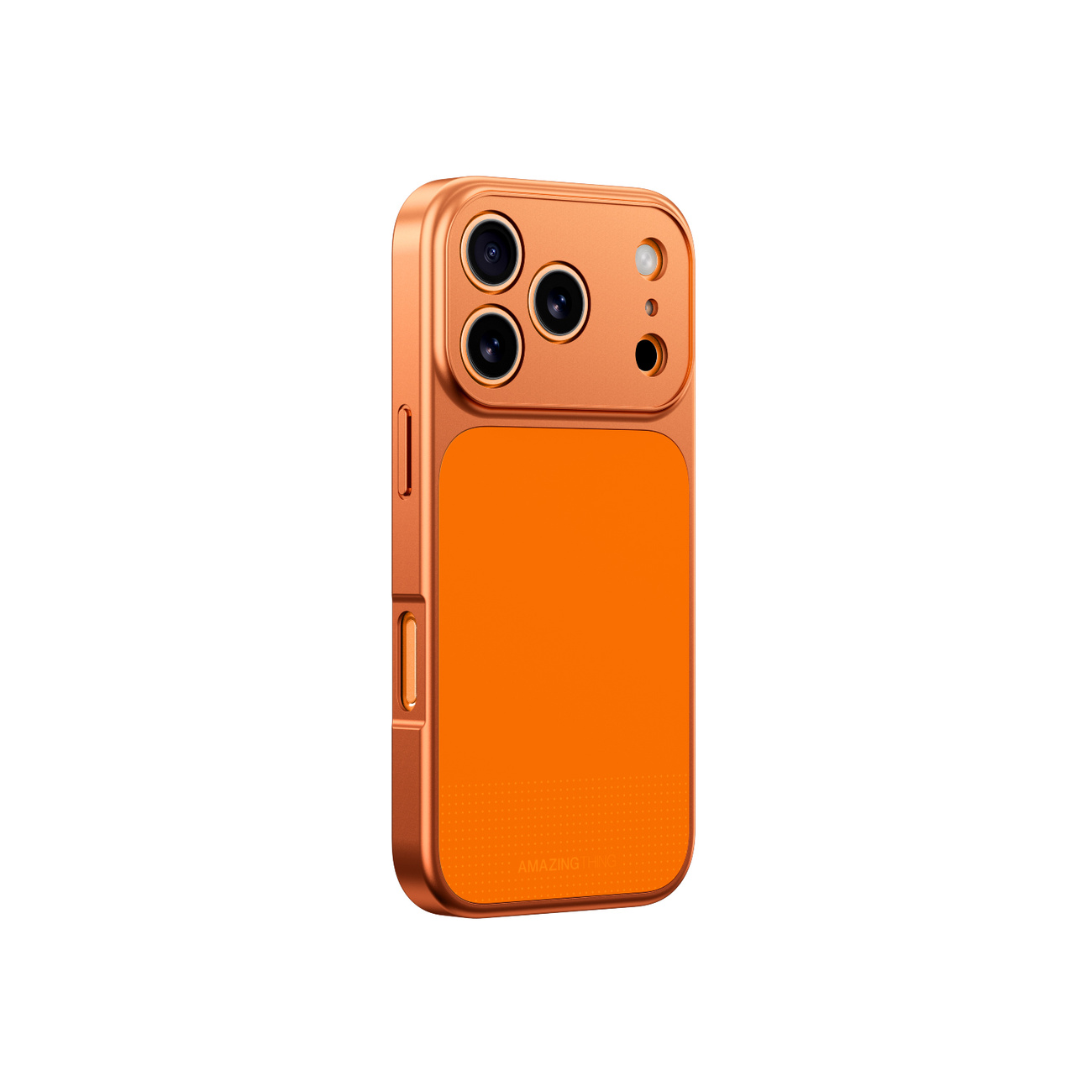 Etui AMAZINGTHING Minimal Mag Full Cover Case na iPhone 17 Pro Max - pomarańczowe - obrazek 2