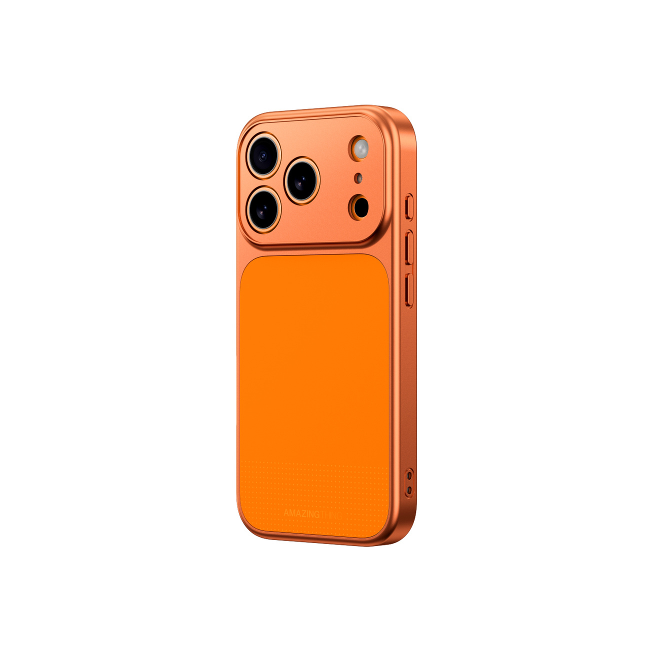 Etui AMAZINGTHING Minimal Mag Full Cover Case na iPhone 17 Pro Max - pomarańczowe - obrazek 3