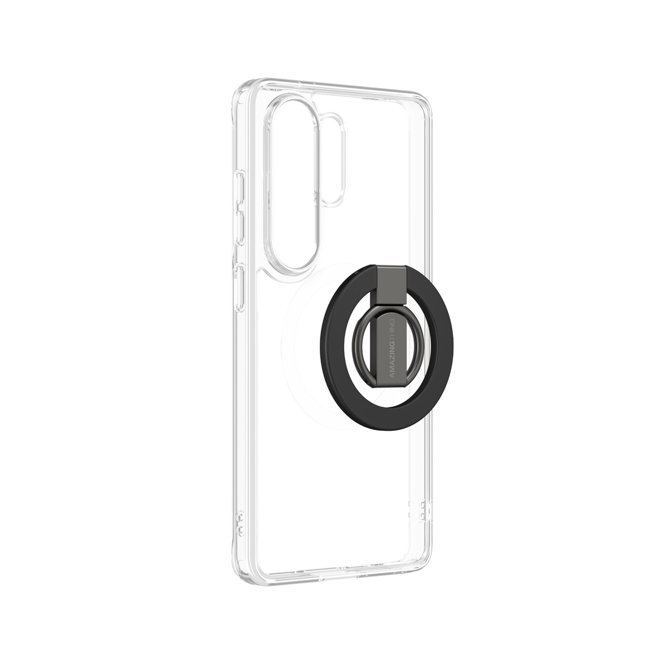 Etui AMAZINGTHING Minimal Ring Set na Samsung S26 Ultra - przezroczyste - obrazek 4