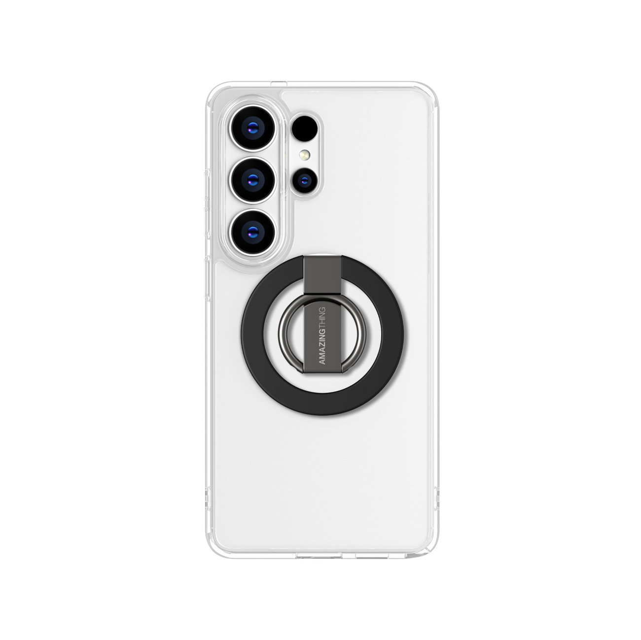 Etui AMAZINGTHING Minimal Ring Set na Samsung S26 Ultra - przezroczyste