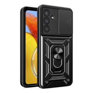 Etui Hybrid Armor Camshield na Samsung Galaxy A57 - czarne