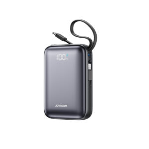 Powerbank Joyroom JR-PBF29 20000mAh 22,5W z podwójnym kablem - czarny