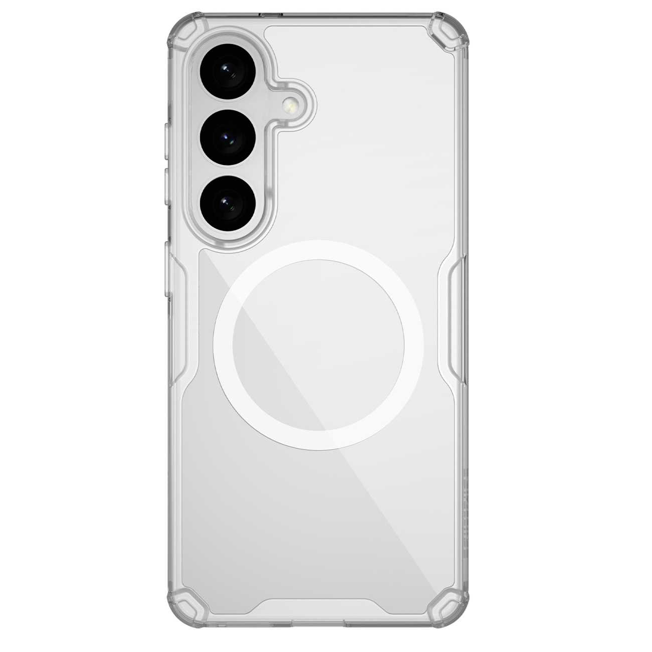 Etui Nillkin Nature TPU Pro kompatybilne z MagSafe na Samsung Galaxy S26+ - białe