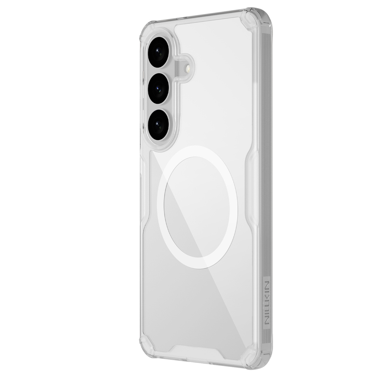 Etui Nillkin Nature TPU Pro kompatybilne z MagSafe na Samsung Galaxy S26+ - białe - obrazek 2