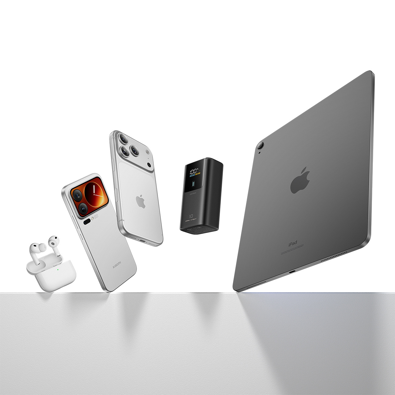 Powerbank Cuktech PB1055 55W 10000mAh - szary - obrazek 5