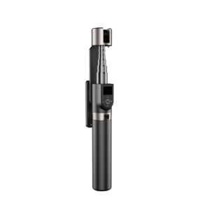 Selfie stick Dudao F18 1,1 m ze statywem i pilotem Bluetooth - czarny