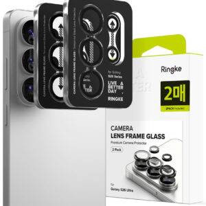 Osłona aparatu Ringke Camera Frame Protector 2-Pack na Samsung Galaxy S26 Ultra - czarna