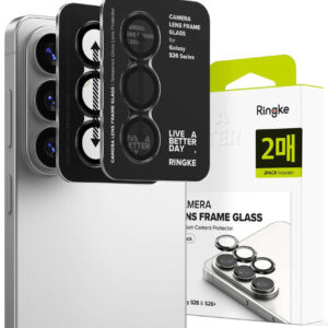 Osłona aparatu Ringke Camera Frame Protector 2-Pack na Samsung Galaxy S26 / S26+ - czarna