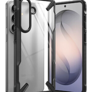 Etui Ringke Fusion X na Samsung Galaxy S26 - przezroczysto-czarne