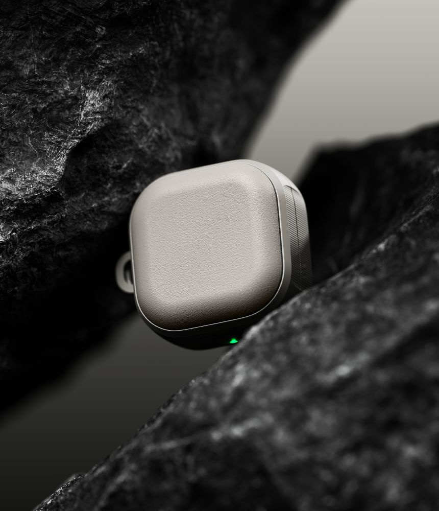 Etui Ringke Onyx Magnetic na Samsung Galaxy Buds 4 / 4 Pro - szare - obrazek 4