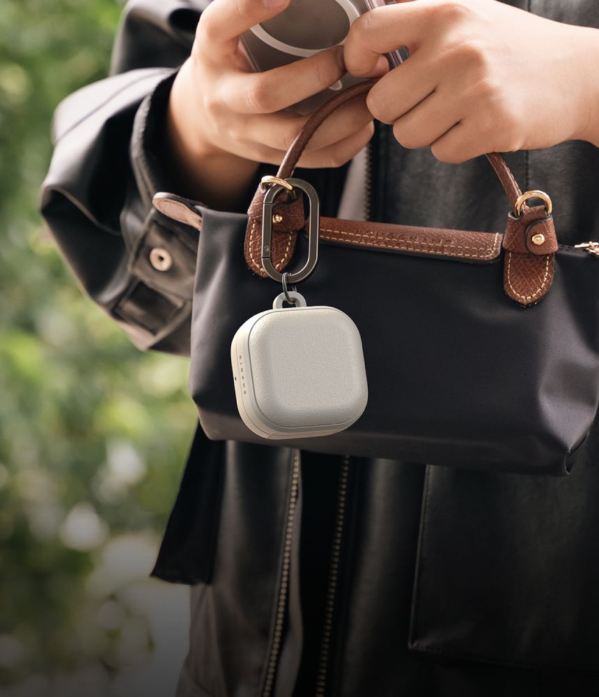 Etui Ringke Onyx Magnetic na Samsung Galaxy Buds 4 / 4 Pro - szare - obrazek 5