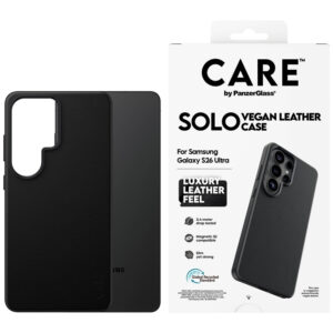 Etui CARE by PanzerGlass Solo Qi na Samsung Galaxy S26 Ultra - czarne