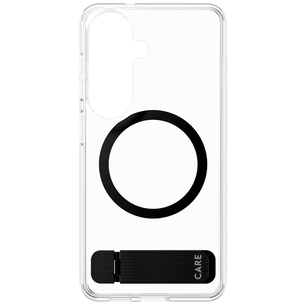 Etui CARE by PanzerGlass Urban Explorer Transparent w. Black Qi na Samsung Galaxy S26 - przezroczyste - obrazek 4