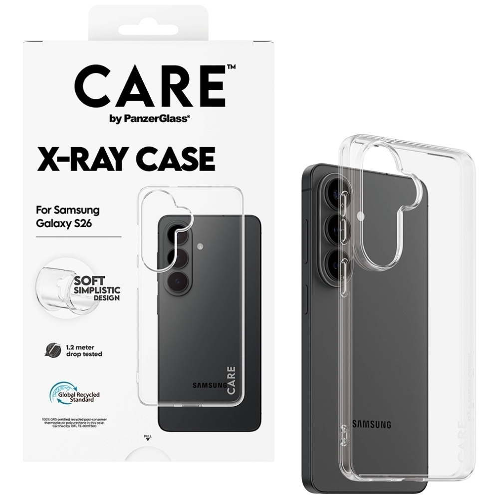 Etui CARE by PanzerGlass X-Ray na Samsung Galaxy S26 - przezroczyste - obrazek 4