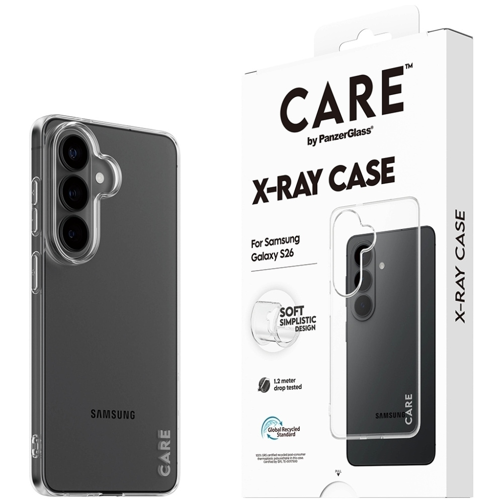 Etui CARE by PanzerGlass X-Ray na Samsung Galaxy S26 - przezroczyste - obrazek 5
