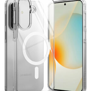 Etui Ringke Fusion Magnetic MagSafe na Samsung Galaxy A57 5G - przezroczyste