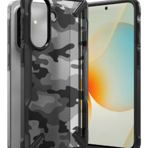 Etui Ringke Fusion X na Samsung Galaxy A57 5G - czarno-szare
