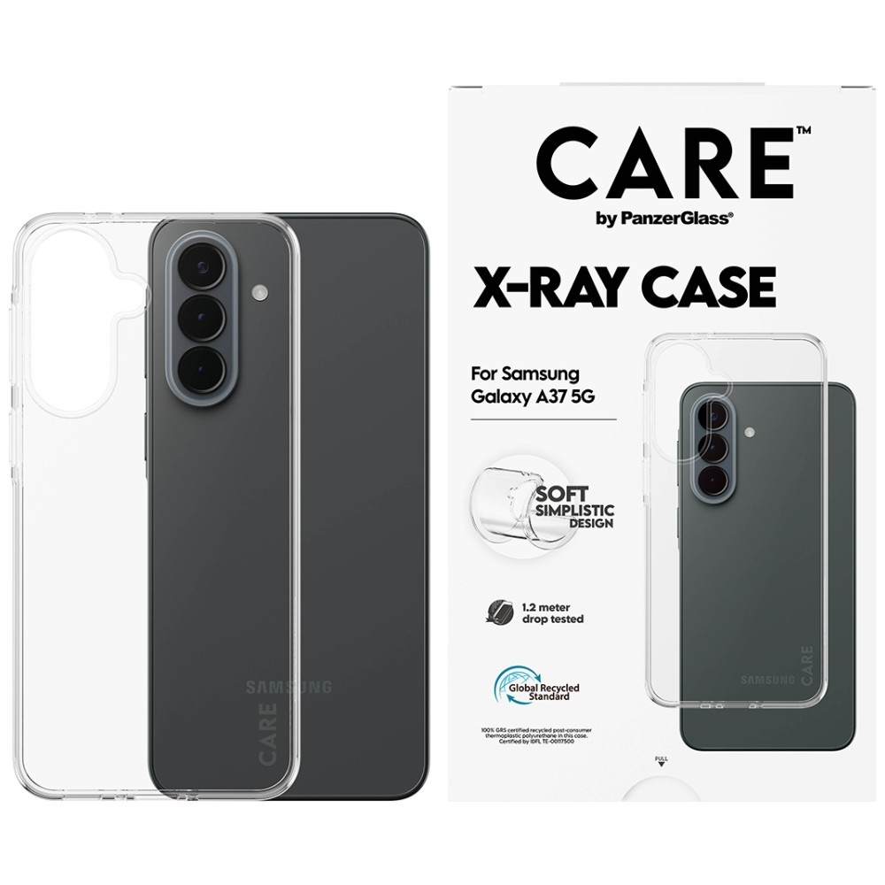 Etui CARE by PanzerGlass Fashion X-Ray na Samsung Galaxy A37 - przezroczyste - obrazek 2