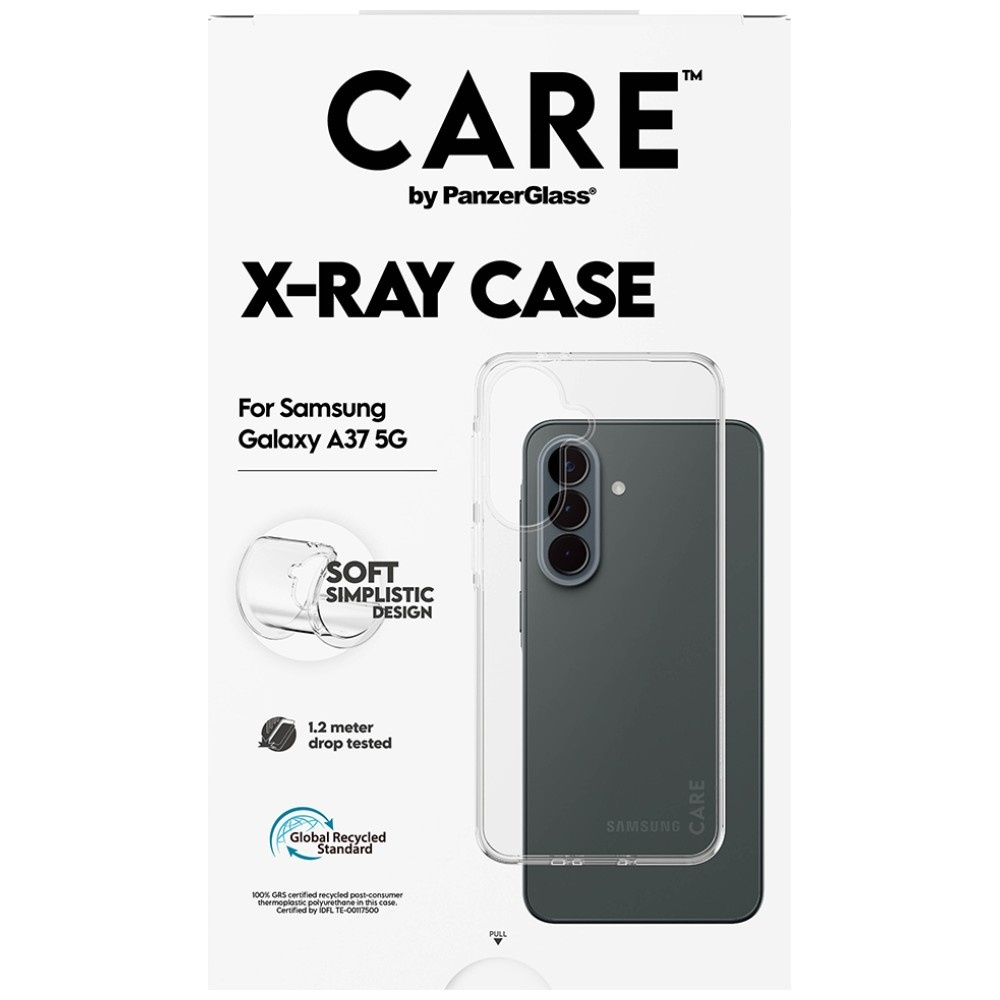 Etui CARE by PanzerGlass Fashion X-Ray na Samsung Galaxy A37 - przezroczyste - obrazek 3