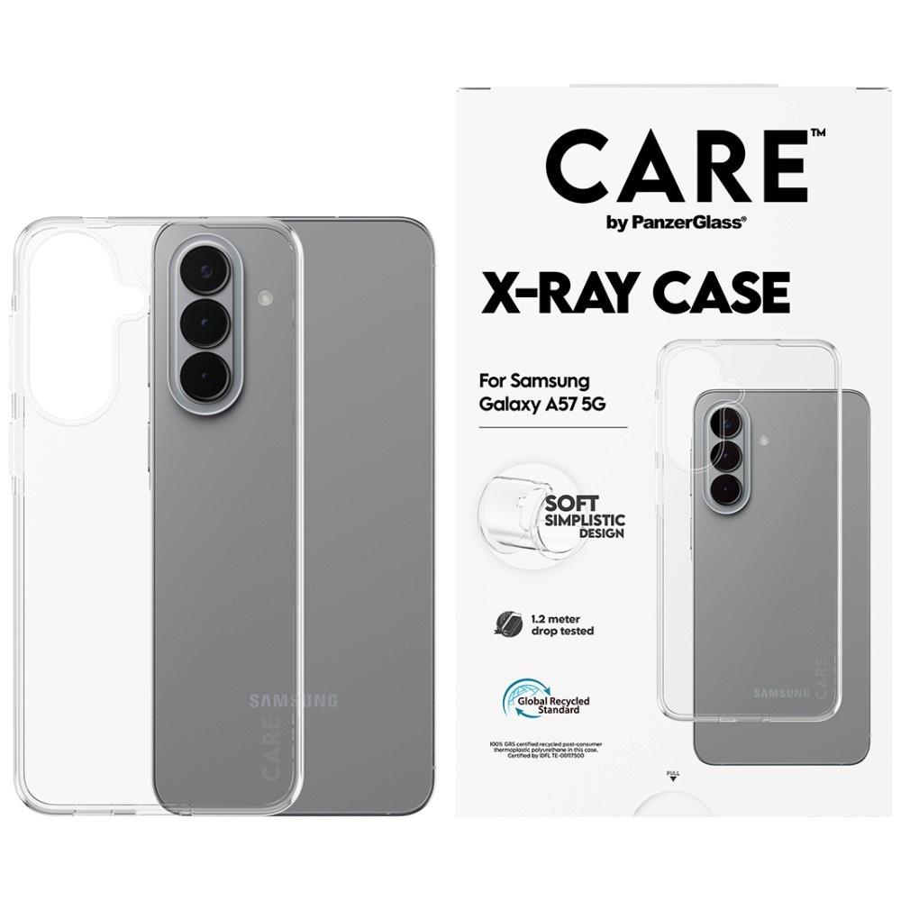 Etui CARE by PanzerGlass Fashion X-Ray na Samsung Galaxy A57 - przezroczyste - obrazek 2
