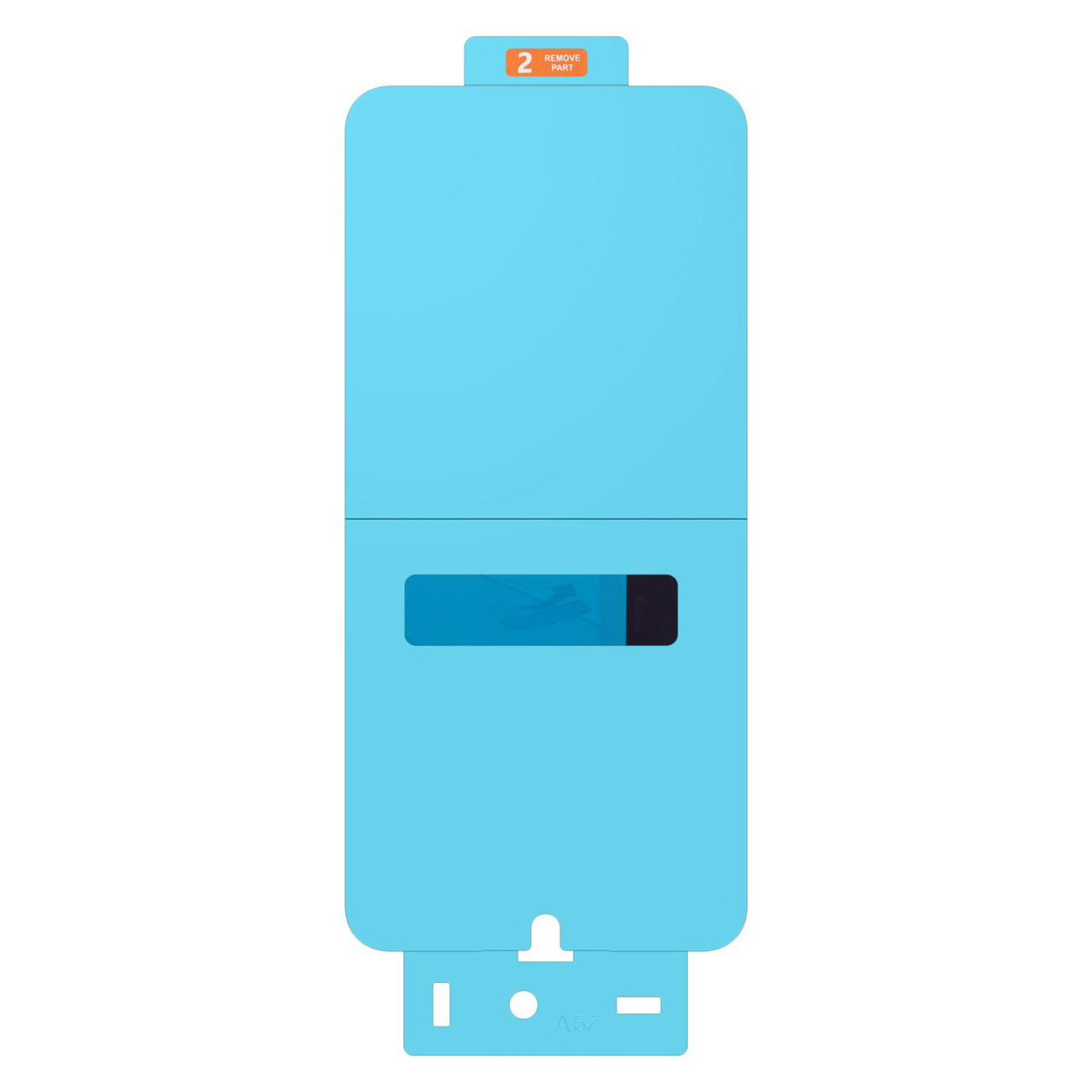 Folia ochronna Samsung EF-UA376CTEGWW na Samsung Galaxy A37 5G - 2 szt. - obrazek 3