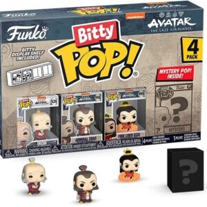 Funko Bitty POP! Avatar Iroh Zhao Ozai figurki 2cm 4pak