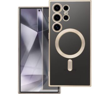 Futerał do Samsung S24 ULTRA Electro Mag Cover zgodny z MagSafe złoty