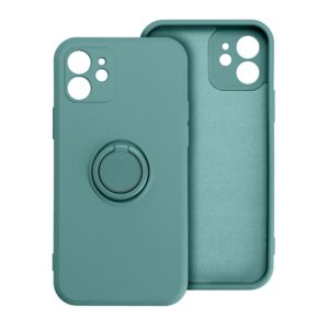 Futerał do iPhone 17 AIR Silicone Ring zielony