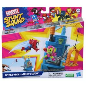 Hasbro Stunt Squad Spider-Man vs Green Goblin figurki